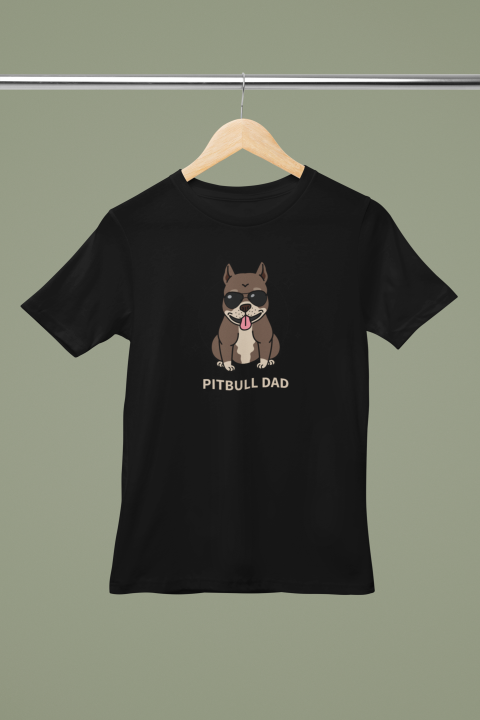 Pitbull Dad Classic T-Shirt for Men
