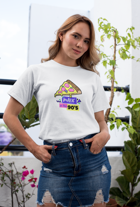 Made in 90s Round Neck T-Shirt for Women
