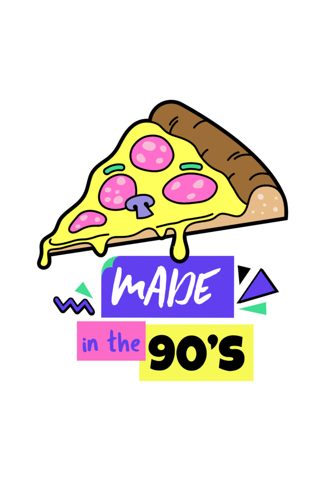 Made in 90s Round Neck T-Shirt for Women