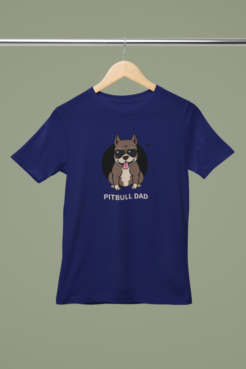 Pitbull Dad Classic T-Shirt for Men