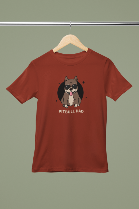Pitbull Dad Classic T-Shirt for Men