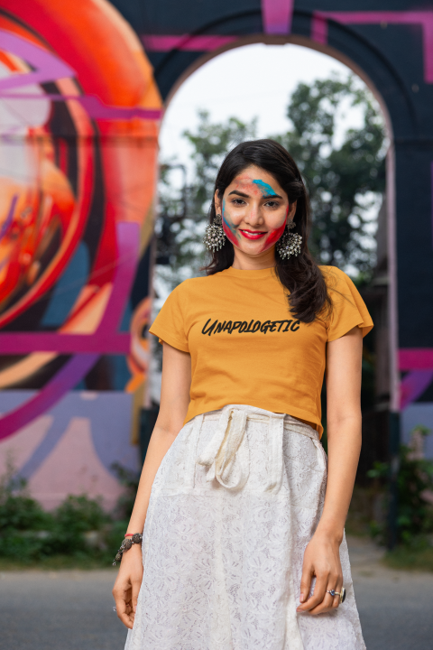 Unapologetic Crop Top for Women