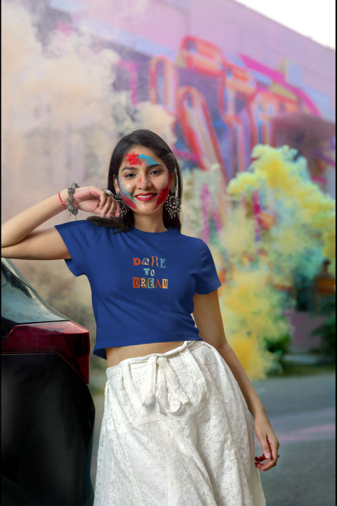 Dare to Dream Crop Top for Women