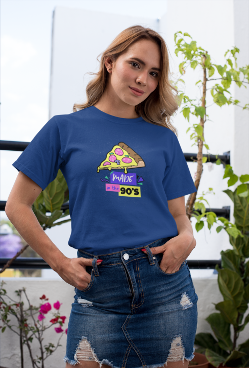 Made in 90s Round Neck T-Shirt for Women